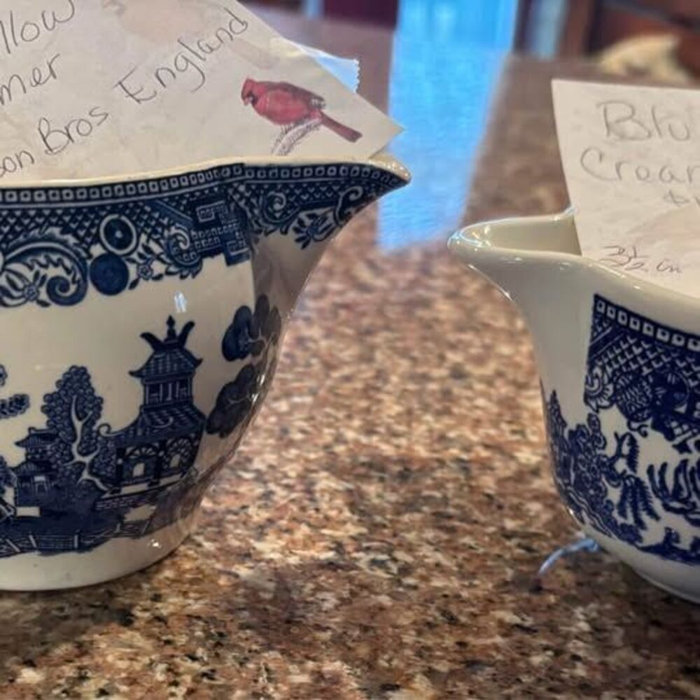 Antique Blue Willow Ware